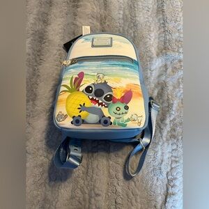 Disney Loungefly Xstitch Beach Mini backpack